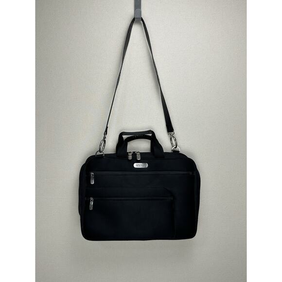 Kenneth Cole REACTION Leather Briefcase/Messenger Bag/Laptop Case Mens Carry On - Picture 10 of 16